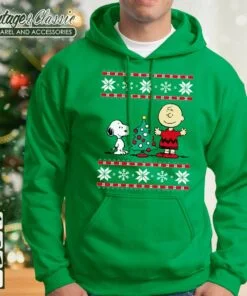 Snoopy Charlie Brown Woodstock Merry Chicago Bears Christmas sweater