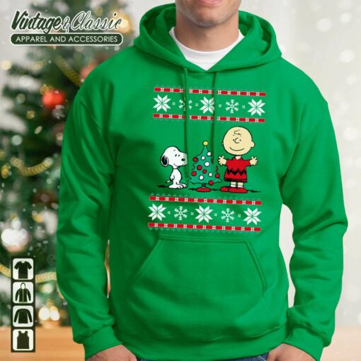 Snoopy And Charlie Brown Ugly Christmas Shirt
