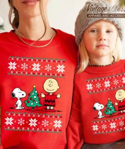 Snoopy Charlie Brown Christmas Sweater Sweatshirt