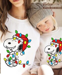 Phoenix Suns Snoopy Christmas Light Woodstock Snoopy Ugly Christmas Sweater