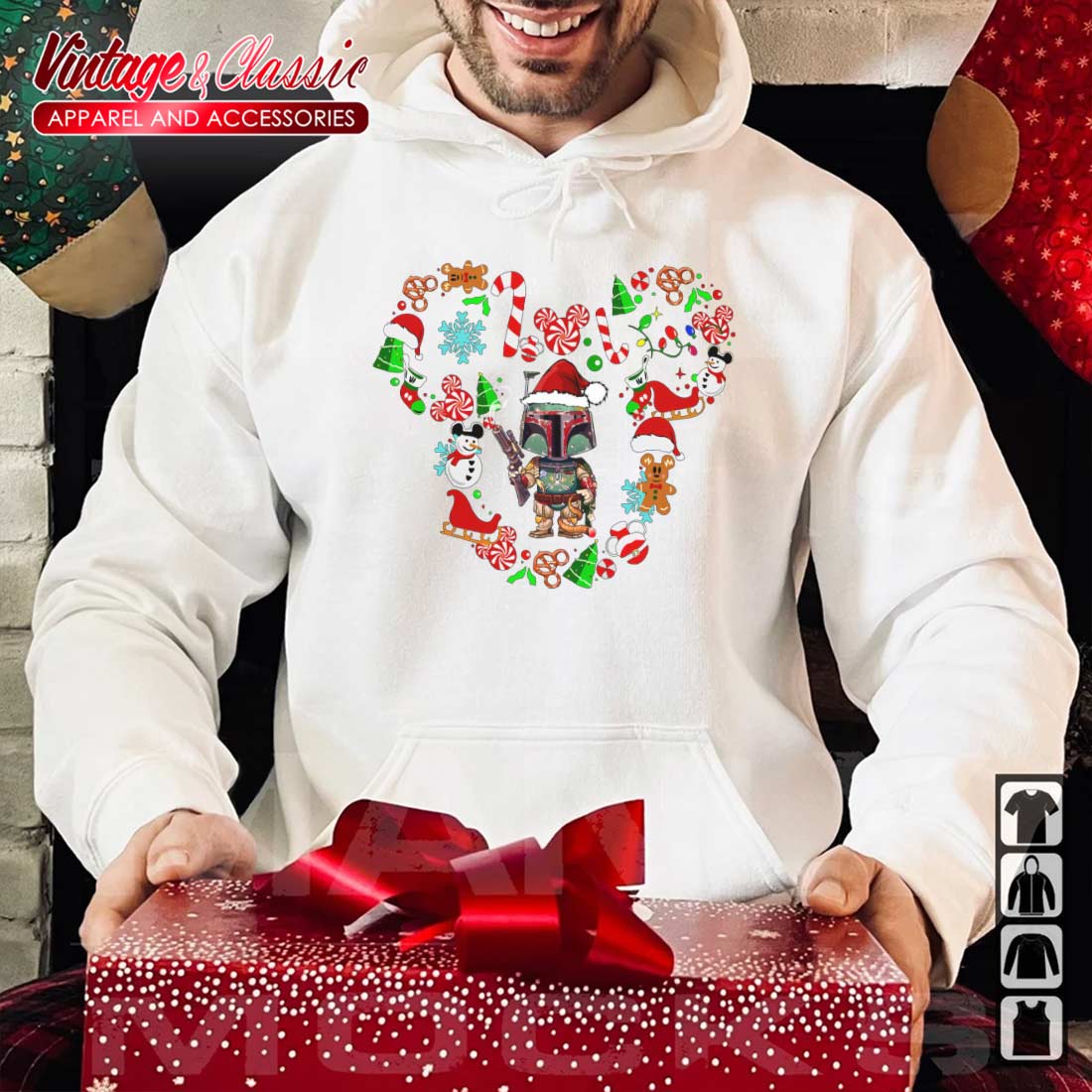 Lokken Hangen huid Star Wars Christmas Shirt, Mandalorian Disney Christmas Shirt -  High-Quality Printed Brand