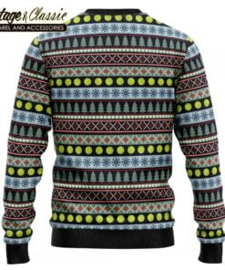 Tennis Snowman Ugly Christmas Sweater Xmas Sweatshirt