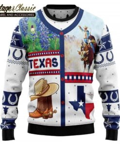 Texas Ugly Christmas Sweater Sweatshirt front