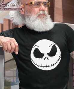 The Nightmare Before Christmas Shirt Jack Skellington Face T shirt