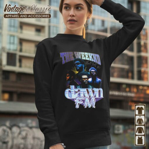 The Weeknd Dawn Fm Album cover T- shirt Hoodie
