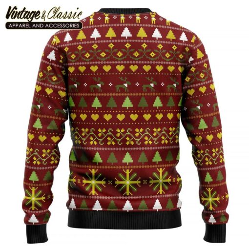 Too Cool To Be Called Grandpa Ugly Christmas Sweater Sweatshirt