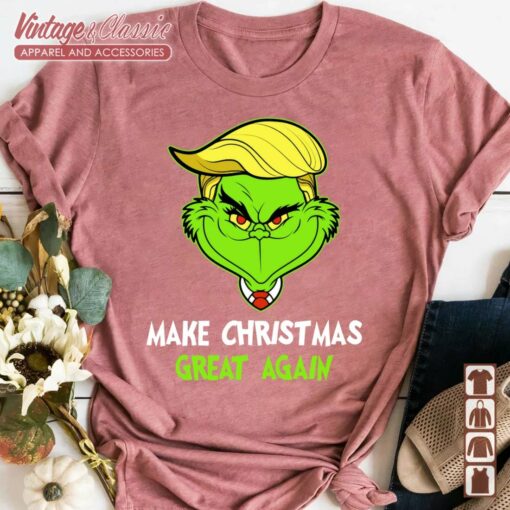 Trump Grinch Make Christmas Great Again Shirt