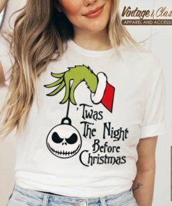 Twas The Night Before Christmas Nightmare Before Christmas Shirt