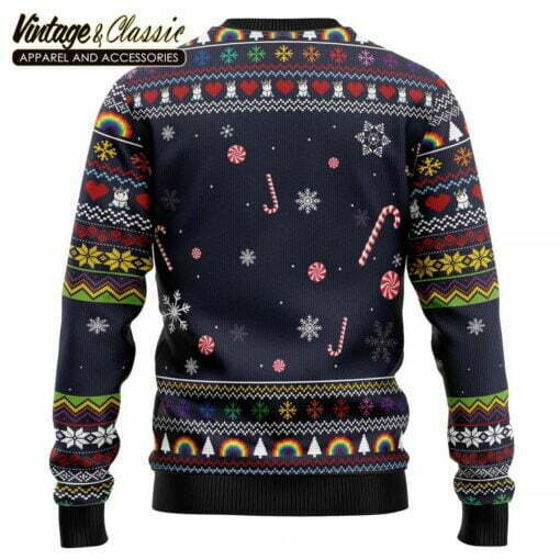 Unicorn Dab Ugly Christmas Sweater, Xmas Sweatshirt