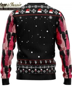 Wine Red Ugly Christmas Sweater Im Deaming of a White Christmas but RED will do Xmas Sweatshirt