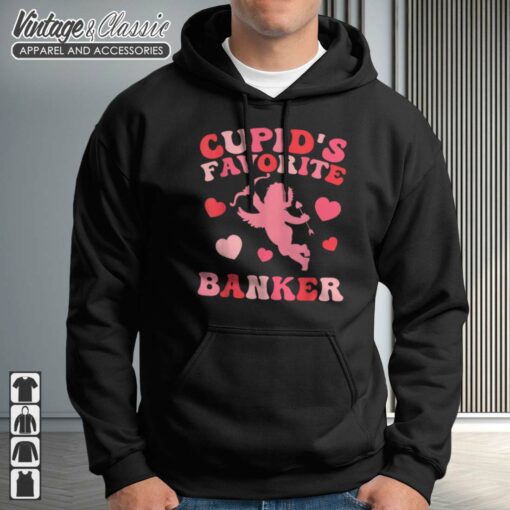 Cupids Favorite Banker Valentine Shirt