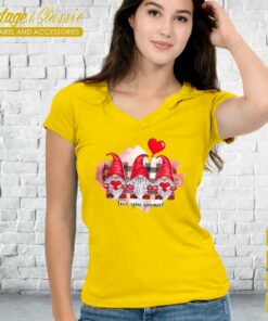 Gnomes Valentines Day Gifts For Her Valentines Day Vneck