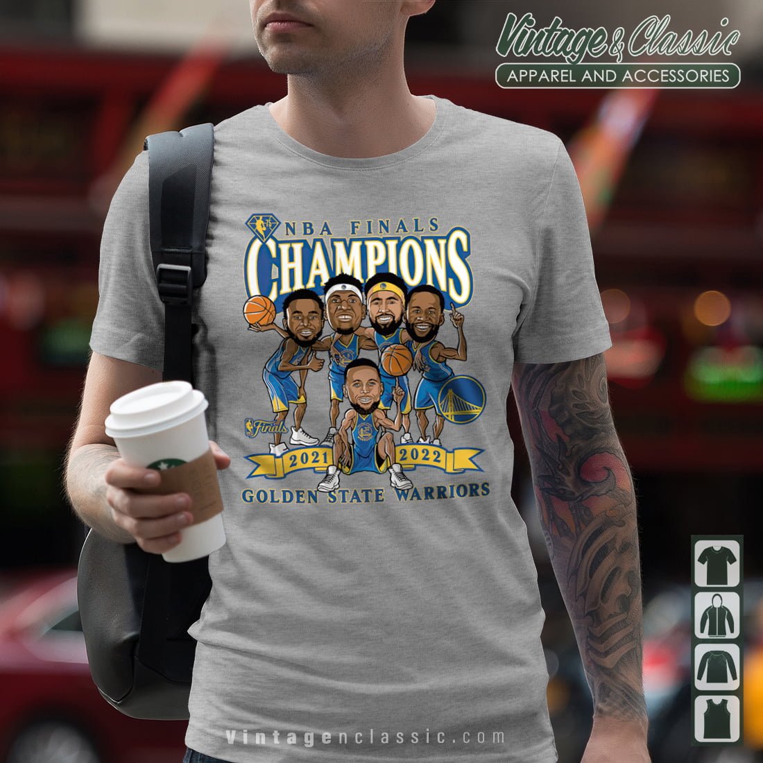 Golden State Warriors 2022 NBA Conference Finals T-Shirt Gold