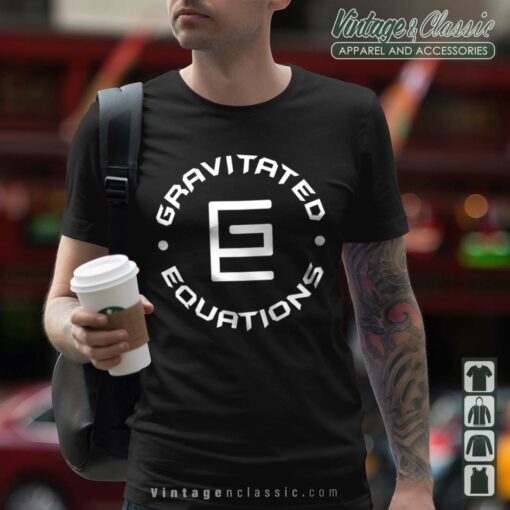 Gravitated Equations Circle Shirt