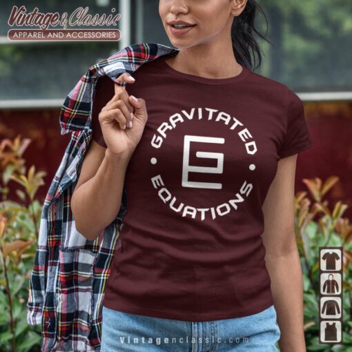 Gravitated Equations Circle Shirt