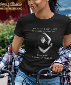Jenna Ortega I Act as if I Dont Care Shirt Wednesday Addams Family Tshirt