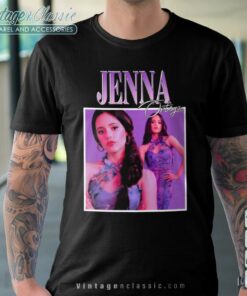Jenna Ortega Portrait Wednesday Addams Tshirt 2