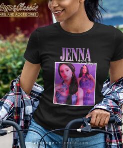 Jenna Ortega Portrait Wednesday Addams Tshirt