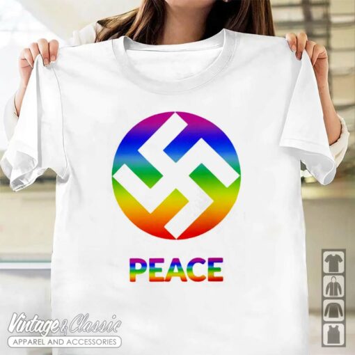Kanye West YE Swastika Peace Shirt