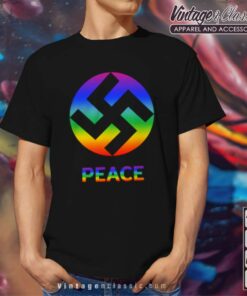 Kanye West YE Swastika Peace Tshirt