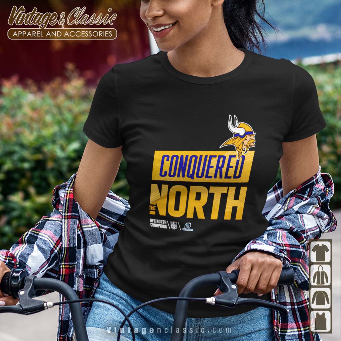 Minnesota Vikings Conquered The North 2022 NFC Shirt - High