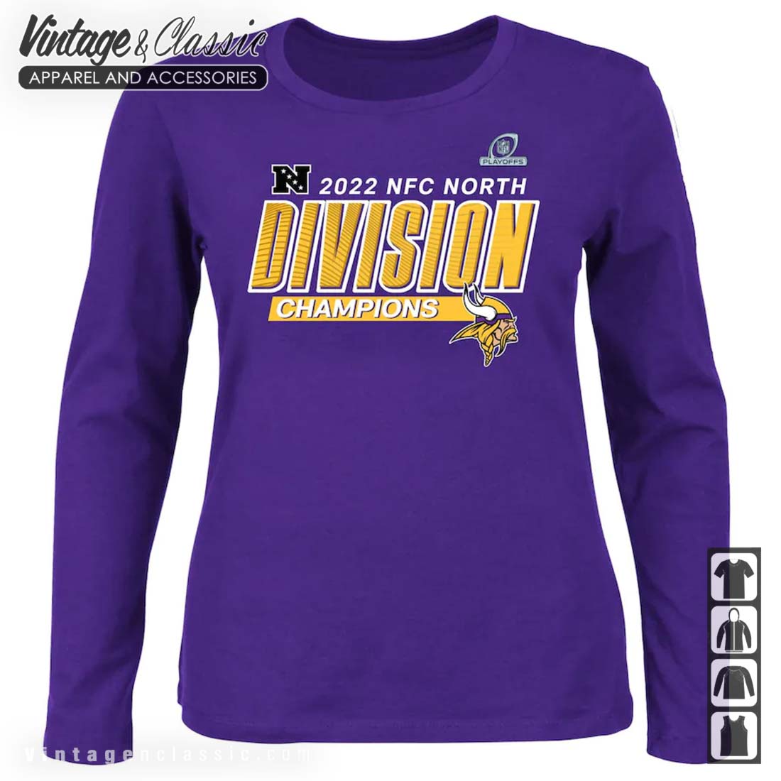 Minnesota Vikings Fanatics 2022 NFC Shirt - High-Quality Printed Brand