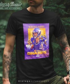Minnesota Vikings NFC North Division Champions 2022 Shirt