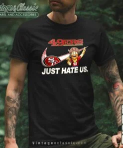 NFL San Francisco 49ers Nike Just Hate Us Shirt - High-Quality Printed Brand