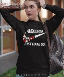 NFL San Francisco 49ers Just Hate Us Unisex Shirt - Peanutstee