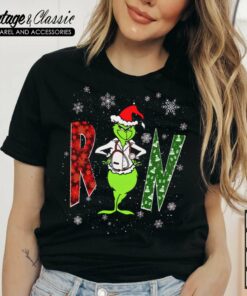 Santa Grinch RN Nurse Christmas Shirt Nurse Christmas Tshirt