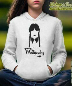 Wednesday Addams Graphic Hoodie