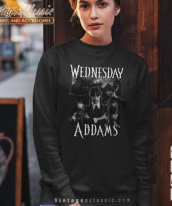 Wednesday Addams Graphic Shirt Wednesday Addams 2022 Sweatshirt Women