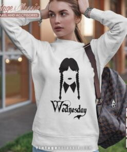 Wednesday Addams Graphic Sweatshirt