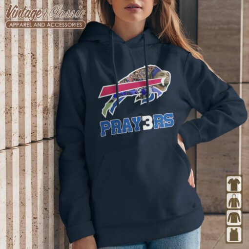 Buffalo Bills Pray3rs Damar Shirt, Love For Damar Shirt