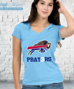 Buffalo Bills Pray3rs Damar Shirt Love For Damar Shirt Vneck 1