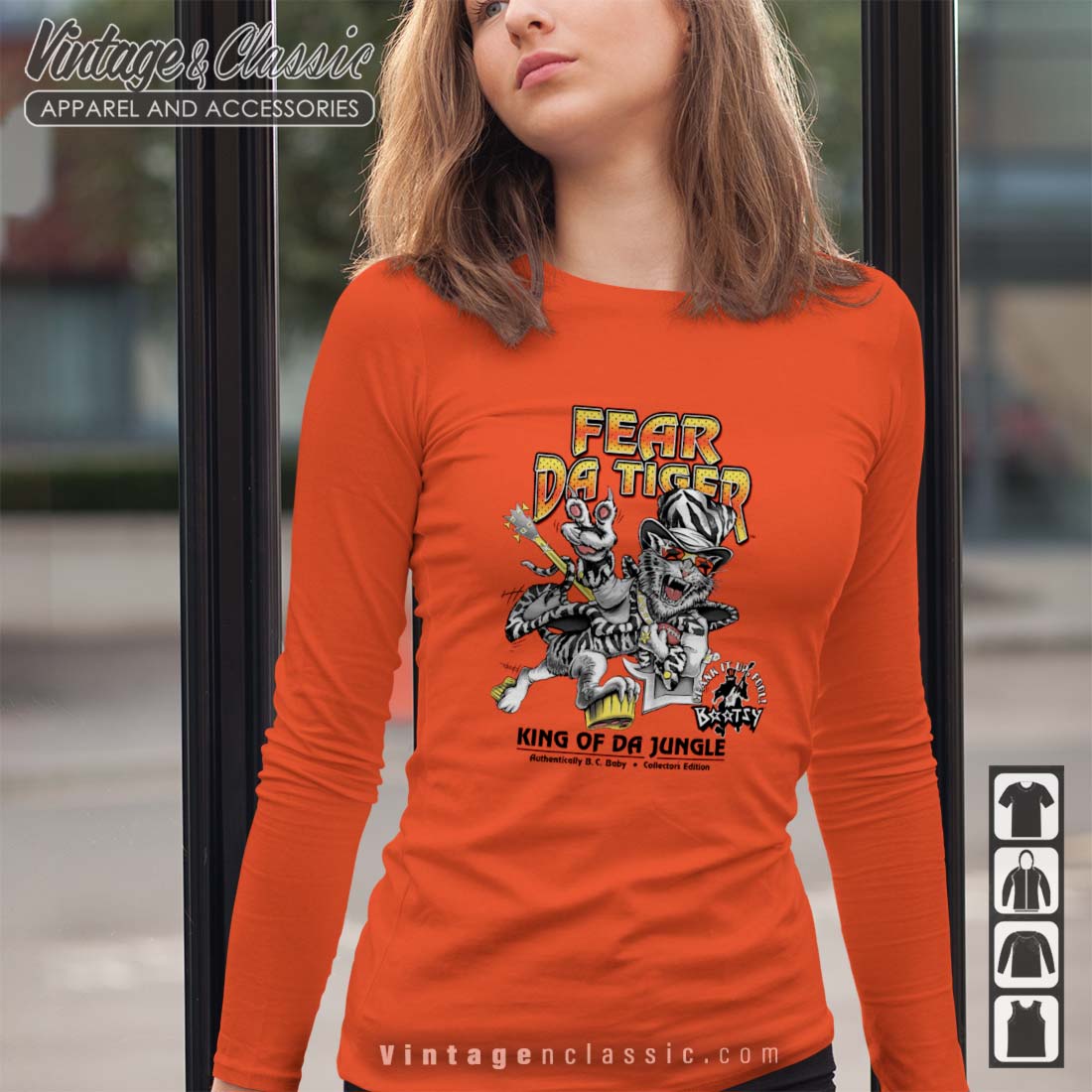 Fear Da Tiger King Of Da Jungle 2022 T-Shirt - Cincinnati Bengals