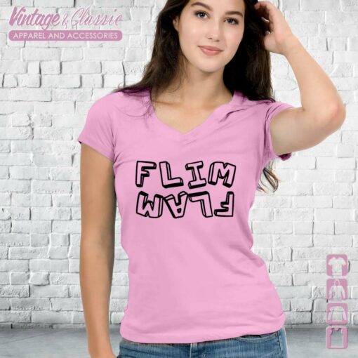 Flam Flim Flam Flamingo Logo Shirt