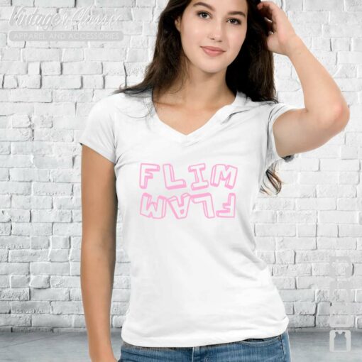 Flam Flim Flam Flamingo Logo Shirt