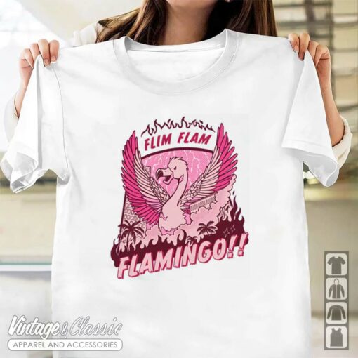 Flim Flam Flamingo Godzilla Shirt