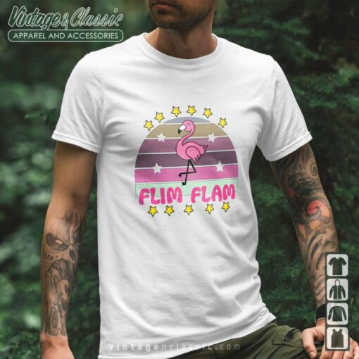 Flim Flam Flamingo Poster Shirt