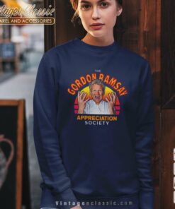 Funny Gordon Ramsay Appreciation Society Fan Longsleeves