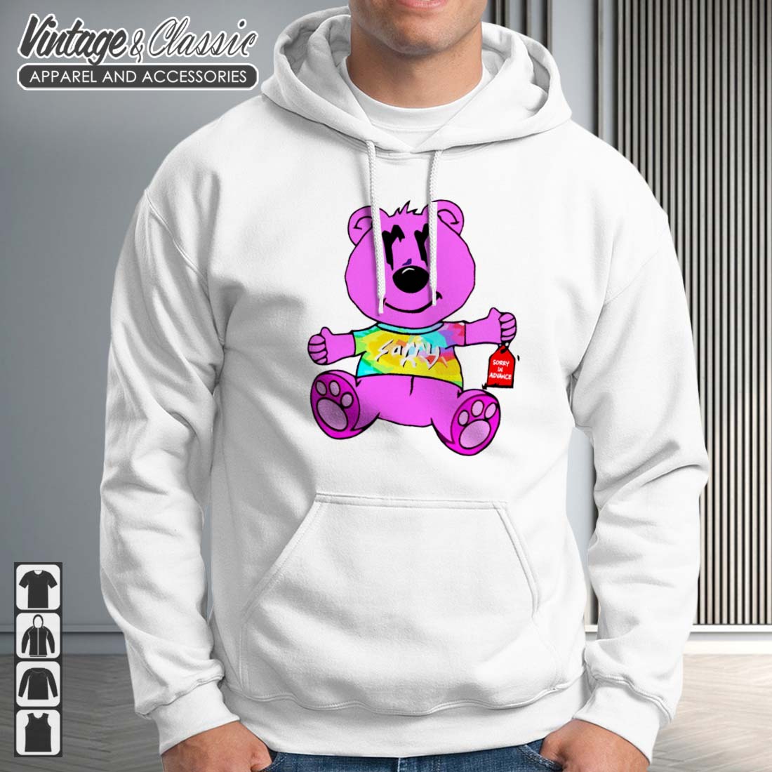 Kansas city Chiefs 2023 Joe burrow pink bear sorry in advance shirt,  hoodie, sweater, long sleeve and tank top