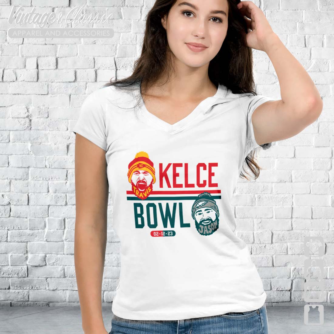 Kelce Bowl Super Bowl 2023 Shirt - High-Quality Printed Brand