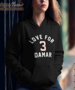 Love For 3 Damar Hamlin Hoodie 2
