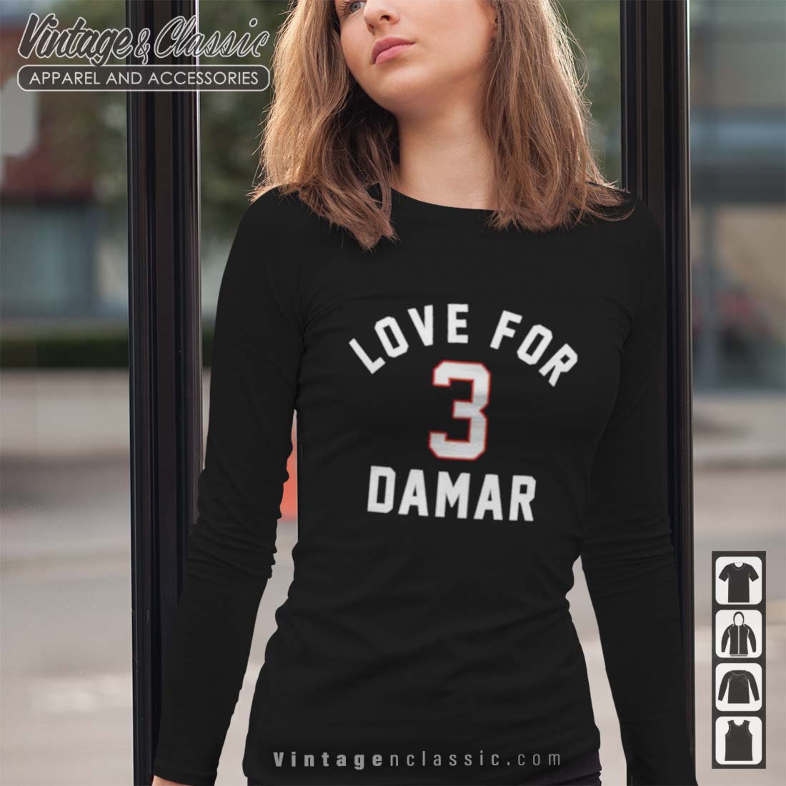 Love For 3 Damar Hamlin Shirt - High-Quality Printed Brand