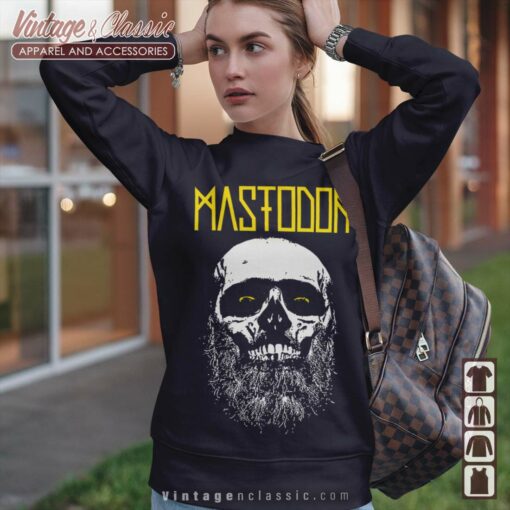 Mastodon Skull Beard Admat Shirt