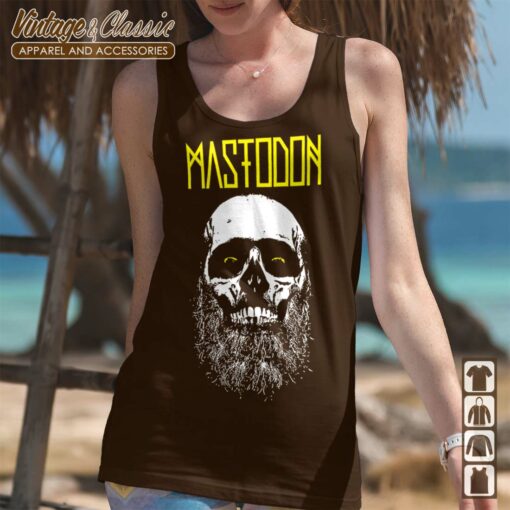 Mastodon Skull Beard Admat Shirt