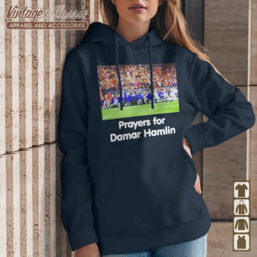 Prayers For Damar Hamlin Buffalo Bills Shirt