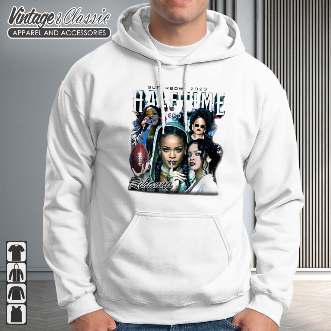 RIHANNA FENTY X NFL SUPER BOWL 2023 HOODIE GIFT FAN ALL SIZE S-3XL