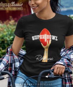 Rihanna Football Supper Bowl 2023 Tshirt